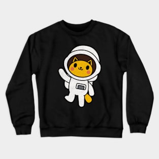 Astronaut Space Cat Crewneck Sweatshirt